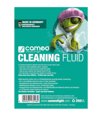 Cameo Special Fluid for Cleaning Fog Machines 250 ml