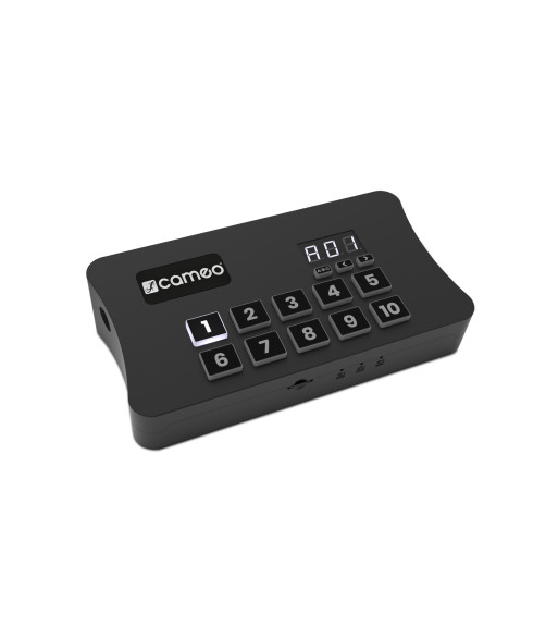 Cameo USB to DMX Interface with up to 2048 DMX Channels and Illuminated Control Panel