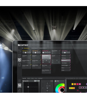 Cameo USB to DMX Interface with up to 2048 DMX Channels and Illuminated Control Panel