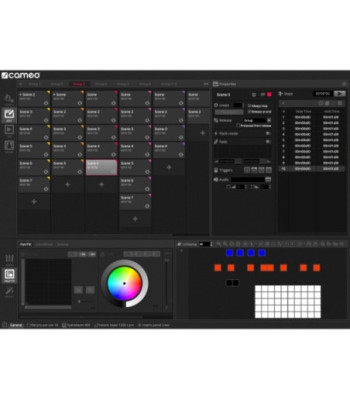 Cameo USB to DMX Interface with up to 2048 DMX Channels and Illuminated Control Panel