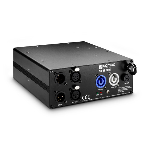 Cameo 6-Output DMX/RDM Splitter/Booster with 3 and 5-Pin Connectors