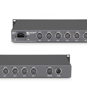 Cameo 8-Channel DMX Splitter / Booster (3-pin)