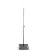 Gravity Lighting Stand with Square Steel Base and Excentric Mounting Option