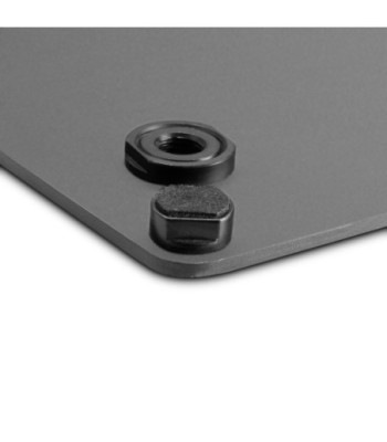 Gravity Lighting Stand with Square Steel Base and Excentric Mounting Option