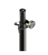 Gravity Lighting Stand with Square Steel Base and Excentric Mounting Option