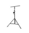 Wind up stand with T-Bar black