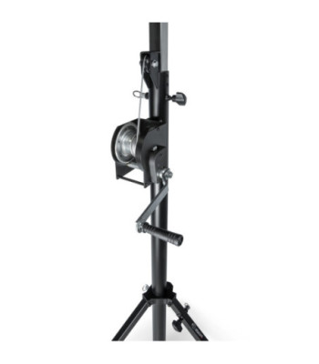 Wind up stand with T-Bar black