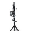 Wind up stand with T-Bar black