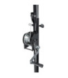 Wind up stand with T-Bar black