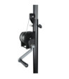 Wind up stand with T-Bar black
