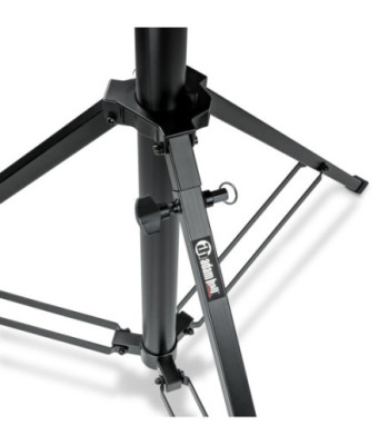 Wind up stand with T-Bar black