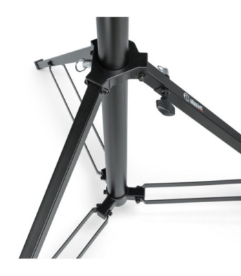 Wind up stand with T-Bar black
