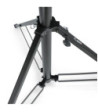 Wind up stand with T-Bar black