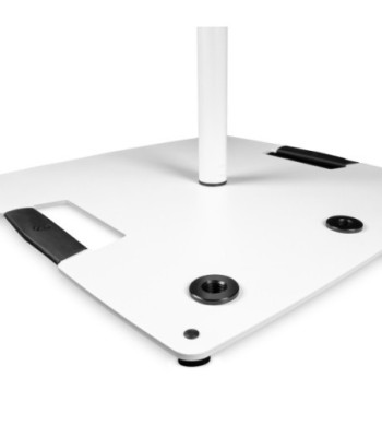 Gravity Lighting Stand with Square Steel Base and Excentric Mounting Option