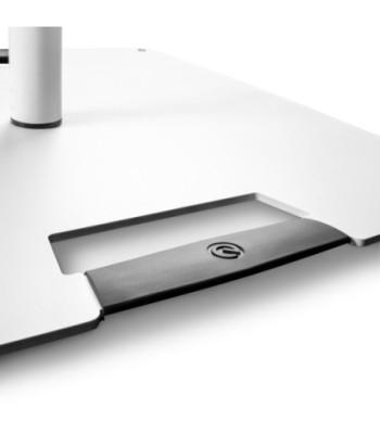 Gravity Lighting Stand with Square Steel Base and Excentric Mounting Option