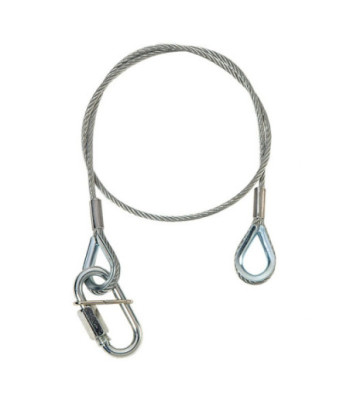 Safety Rope 3 mm with Screw Link
