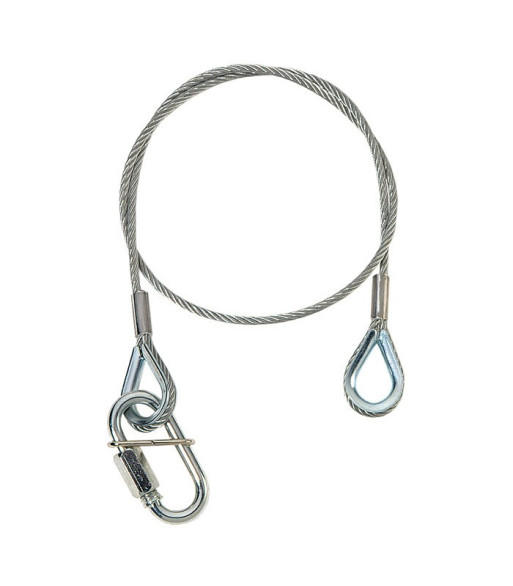 Safety Rope 3 mm with Screw Link