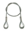 Safety Rope 8 mm length 1 m