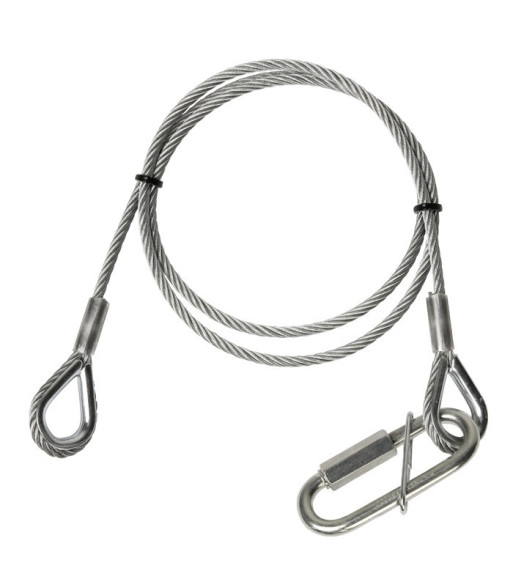 Safety Rope 4 mm with Screw Link Safety Rope 4 mm with Screw Link