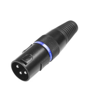 XLR plug 3-pole | with terminating resistor
