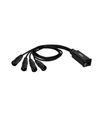 Audio & DMX Multicore | Adam Hall® 4 XLR 3-pole Male x Cat.6a