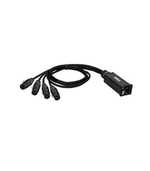 Audio & DMX Multicore | Adam Hall® 4 XLR 3-pole Female x Cat.6a Audio & DMX Multicore | Adam Hall® 4 XLR 3-pole Female x Cat.6a