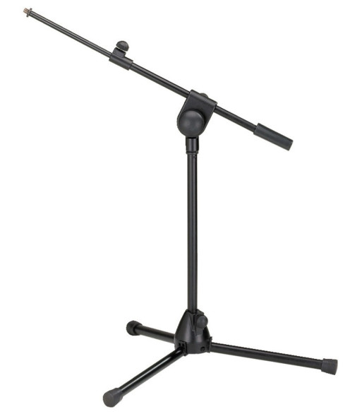 Mikrofonstativ sort - MS-20/SW Monacor
