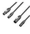 Hybrid Cable | Power &  DMX | Neutrik® XLR 5-pole x TRUE1® | 1.5 m