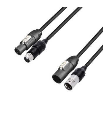 Hybrid Cable | Power &  DMX | Neutrik® XLR 5-pole IP65 x TRUE1® | 1.5 m