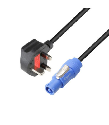 Power Cable | Adam Hall® K4CPFIN x BS1363/A | 3 m
