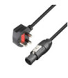 Power Cable | Neutrik TRUE1® x BS1363/A | 1.5 m