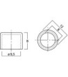 Mikrofonkapselholder - MCER-4 MONACOR