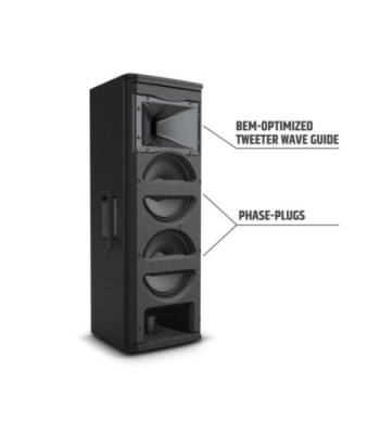 LD Systems Passive 2 x 8" 2-way bass-reflex PA Loudspeaker