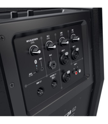 LD Systems Compact column PA system active with built-in mixer and Bluetooth black