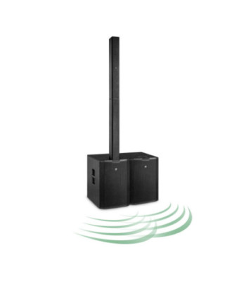 LD Systems Cardioid powered Column Loudspeaker