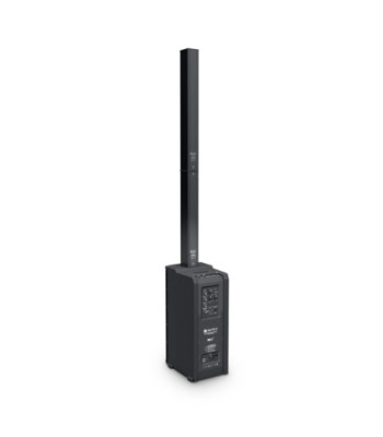 LD Systems Portable Column PA System with Mixer and Bluetooth black