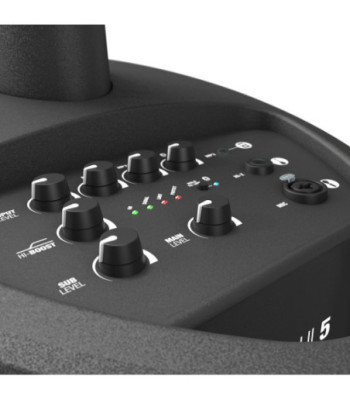LD Systems Ultra-Portable Column PA System with Mixer and Bluetooth