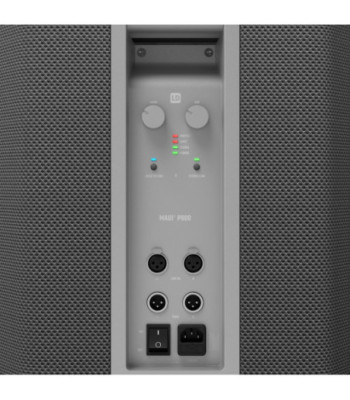 LD Systems Powered Column PA System by Porsche Design Studio in Platinum Grey