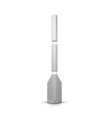 LD Systems Powered Column PA System by Porsche Design Studio in Cocoon White