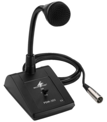 Bordmikrofon - PDM-302 MONACOR