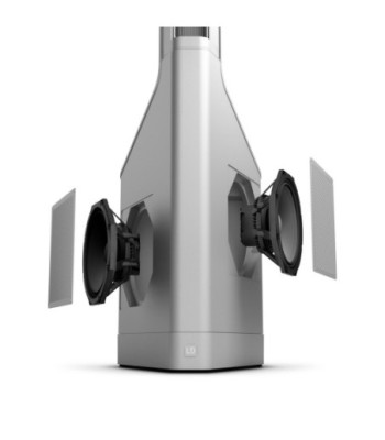 LD Systems Powered Column PA System by Porsche Design Studio in Graphite Black