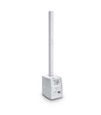LD Systems Compact column PA system active with built-in mixer and Bluetooth white