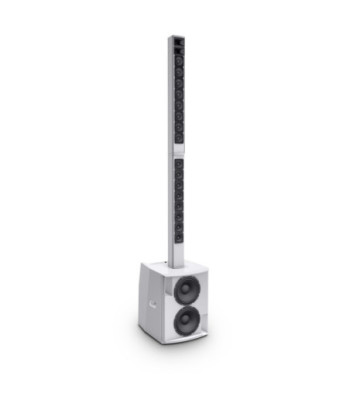 LD Systems Compact column PA system active with built-in mixer and Bluetooth white