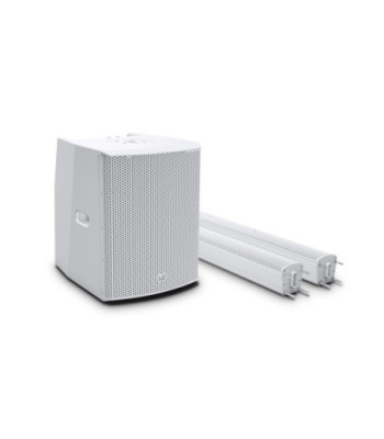 LD Systems Compact column PA system active with built-in mixer and Bluetooth white