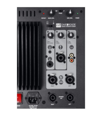 LD Systems Portable active PA system with 3-Channel mixer