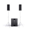 LD Systems Portable active PA system with 3-Channel mixer