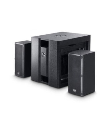 LD Systems Portable active PA system with 3-Channel mixer