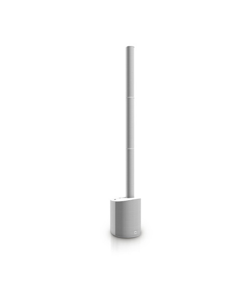 LD Systems Ultra Portable Column PA System with Mixer and Bluetooth white LD Systems Ultra Portable Column PA System with Mixer and Bluetooth white