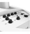 LD Systems Ultra Portable Column PA System with Mixer and Bluetooth white