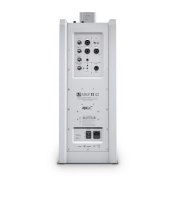 LD Systems Portable Column PA System with Mixer and Bluetooth white